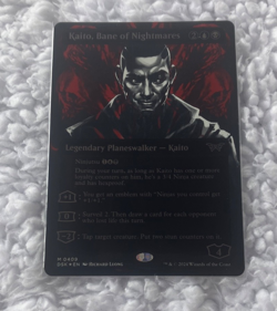 Kaito, Bane of Nightmares (Showcase) (Textured Foil) Duskmourn: House of Horror - Image 1