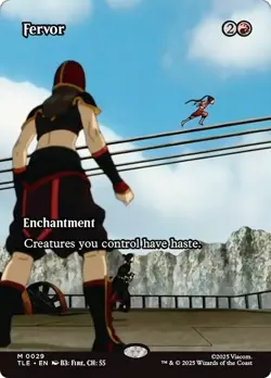 FERVOR mtg NM-M The Last Airbender Eternal 1 Mythic Borderless - Image 1