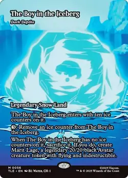 THE BOY IN THE ICEBERG / DARK DEPTHS mtg NM-M The Last Airbender Eternal Mythic - Image 1