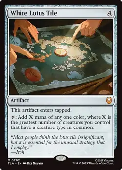 WHITE LOTUS TILE x1 mtg NM-M The Last Airbender 1 Mythic - Image 1