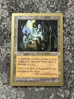 Magic the Gathering - World Champ. Tokyo 1999 - Kai Budde - Ancient Tomb - Image 1
