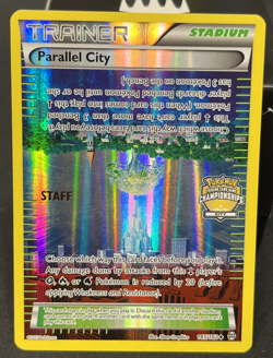 Pokemon TCG Parallel City STAFF City Championship Promo Holo 🔥 x1 - Image 5