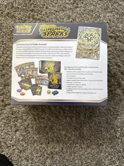 1X New Sealed Pokemon Tcg Surging Sparks Etb Elite Trainer Box Lot Of 3 - Image 4