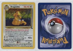 Dragonite Holo Italian Pokemon Fossil #4 1999 - Image 3