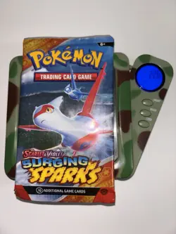 22.6g HEAVY Pokemon TCG: Scarlet and Violet Surging Sparks Booster Pack Latios - Image 1
