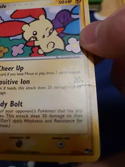 Pokemon TCG Plusle 5/17 Rare Holo POP Series 3 HP - Image 2
