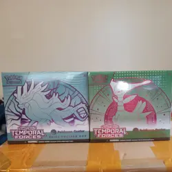 Pokemon Temporal Forces TCG : Pokemon Center ETB (Set of 2) SEALED Both Arts - Image 1
