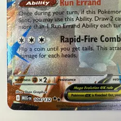 Mega Kangaskhan ex 104/132 - Mega Evolution Double Rare - Pokemon TCG (NM) - Image 4
