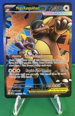 Pokemon TCG Mega Kangaskhan EX 164/132 Full Art Mega Evolution English - NM - Image 1