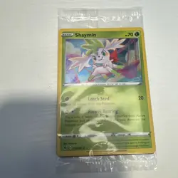 Sealed TCG Shaymin Pokemon Promos Holo Cosmos Rare Swirl 015/185 Sealed - Image 1