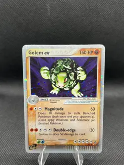 Pokemon TCG - Golem ex - 91/97 - Holo Ultra Rare - Dragon Expansion Set - M/NM - Image 1
