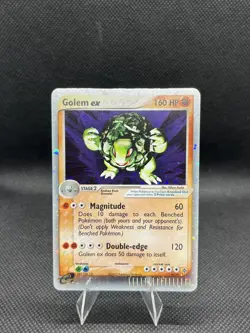 Pokemon TCG - Golem ex - 91/97 - Holo Ultra Rare - Dragon Expansion Set - M/NM - Image 2
