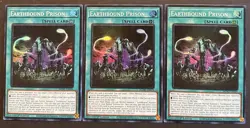 YUGIOH 3x Earthbound Prison - MZMI-EN034 - Super Rare - NM/Mint - Image 1