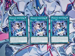 Megalith Anastasis 1st Edition Common DOOD Yugioh Card PLAYSET - Image 1