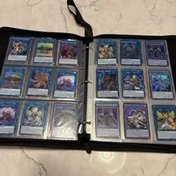 Yu-Gi-Oh! TCG Card Collection With Binder Lot Of 129 Cards Yugioh #4 - Image 3