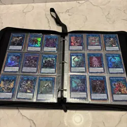 Yu-Gi-Oh! TCG Card Collection With Binder Lot Of 129 Cards Yugioh #4 - Image 4
