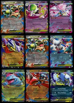 (9) Card Pokemon Mega Evolution Lot DIANCIE GARDEVOIR LUCARIO ++C - Image 1