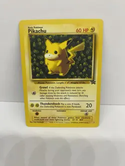 Picachu Blackstar Promo 1 Pokemon Card Nintendo TCG LP - Image 1