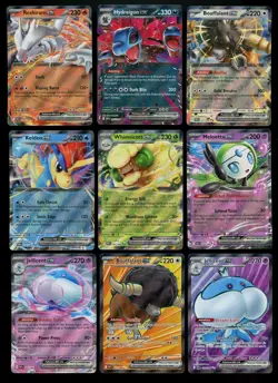 (9) Card Pokemon Black Bolt ex Lot RESHIRAM HYDREIGON BOUFFALANT ++ - Image 1