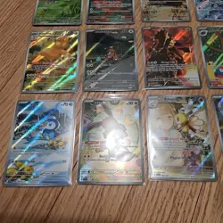 🔥🔥Pokemon Card Lot 24, Illustration Rares, Holo, Scarlet & Violet, Eevee,... - Image 5