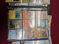 1650 + Pokemon Cards Bulk Lot - Various Sets Common & Uncommon 2 Loaded Binders - Image 1