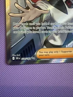 Pokemon TCG Destined Rivals Team Rockets Ariana Card 224/182 Full Art Trainer - Image 2