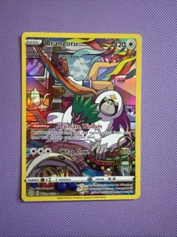 Pokemon TCG Oranguru Brilliant Stars Trainer Gallery Ultra Rare Card TG12/TG30 - Image 1
