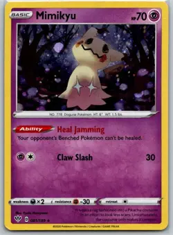 Mimikyu - (Cosmos Holo) 081/189 Promo Miscellaneous Cards & Products NM - Image 1