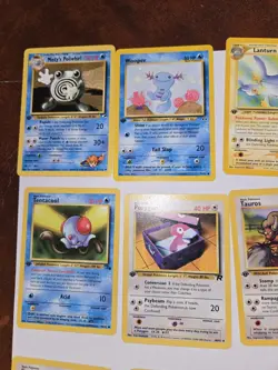 26 First Edition Mixed Lot of Pokemon Cards Vintage WOTC - Image 1