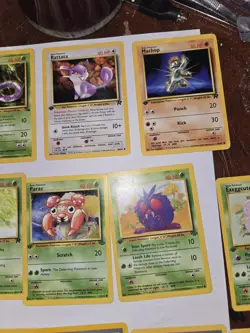 26 First Edition Mixed Lot of Pokemon Cards Vintage WOTC - Image 5