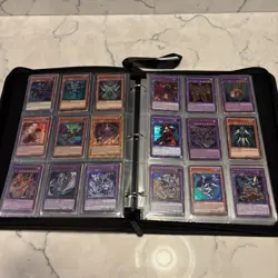 Yu-Gi-Oh! TCG Card Collection With Binder Lot Of 298 Cards Yugioh #2 - Image 4