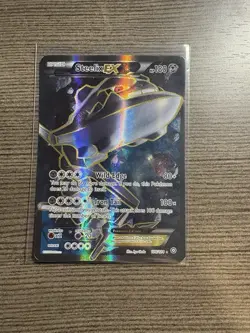 Pokemon TCG Steelix-EX Holo Full Art Ultra Rare Card Steam Siege 108/114 MP - Image 1