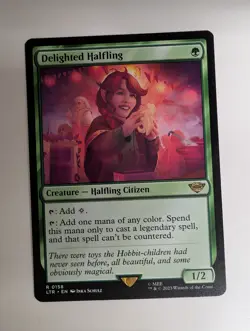 MTG - Delighted Halfling - LTR - R - 158 - Image 1