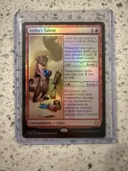 MTG - Artist's Talent #124 - Bloomburrow - Foil - Image 1