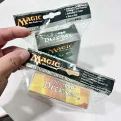 (2) Ultra Pro MTG MAGIC the GATHERING Black Lotus / Zendikar Counter Deck Box - Image 3