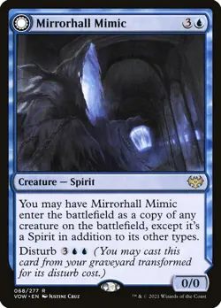1x Mirrorhall Mimic - NM - See Pic for Set - SPARROW MAGIC mtg - Image 1