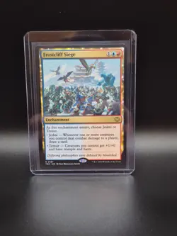 MTG Frostcliff Siege Tarkir: Dragonstorm R 0187, TCG, CCG, Enchantment, EN, NM - Image 2