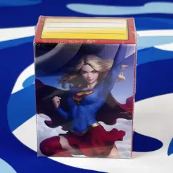 Dragon Shield Sleeves Brushed Art Supergirl 100Ct - Image 1
