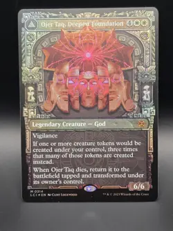 MTG - Ojer Taq, Deepest Foundaton - FOIL - LCI 314 - Mythic - 4WW - NM - Image 1