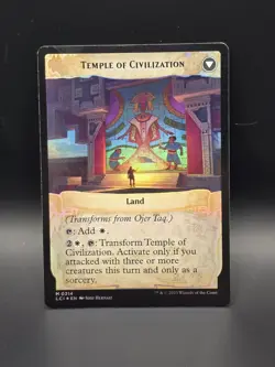 MTG - Ojer Taq, Deepest Foundaton - FOIL - LCI 314 - Mythic - 4WW - NM - Image 2