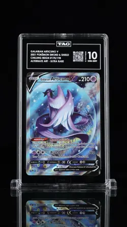 Pokemon Galarian Articuno V 170/198 Full Art Chilling Reign TAG 10 GEM MINT - Image 1