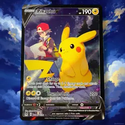 Pokemon TCG Pikachu V TG16/TG30 Trainer Gallery Holo SWSH Lost Origin Card NM - Image 1