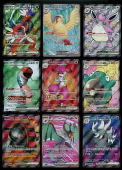 (9) Card Pokemon Full Art ex Lot WIGGLYTUFF PIDGEOT KORAIDON ++ - Image 1