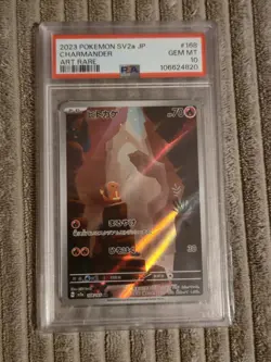 Pokemon PSA 10 GEM MINT Mew 151 SV2a JP Charmander #168 Art Rare Japanese US - Image 1