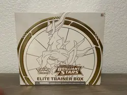 Pokemon TCG Sword & Shield Brilliant Stars Elite Trainer Box ETB Factory Sealed - Image 1