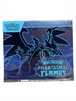 Pokemon x1 Phantasmal Flames (ME02) Elite Trainer Box ETB Factory Sealed - Image 1