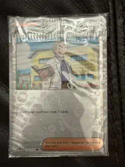 Professor's Research STAMPED - Pokemon TCG all 4x Professor Program Promos 2025 - Image 1