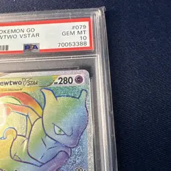 Mewtwo VSTAR (Secret) 079/078 Pokemon GO Holo - Image 5