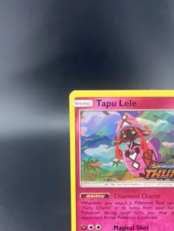 2018 Tapu Lele STAFF Prerelease SM152 Lost Thunder Sun Moon Promo Pokemon - Image 2