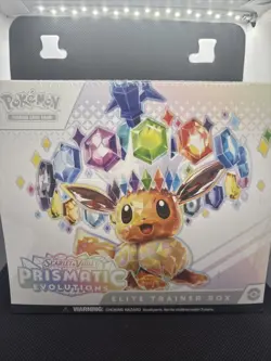 Pokemon Prismatic Evolutions ETB Elite Trainer Box - SEALED - 9 Packs - ETB - Image 1